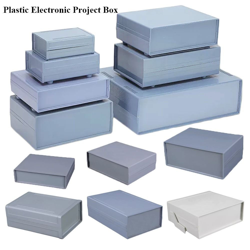 Diy Box Electronics Mall - Kunststoff wasserdicht grau DIY Gehäuse Instrumenten