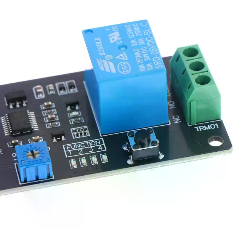 Useful Diy Electronics Projects - Timer-Relaismodul, einstellbare Verzögerung, Ein-/Ausschalter, selbstsperrende Zeitfunktion