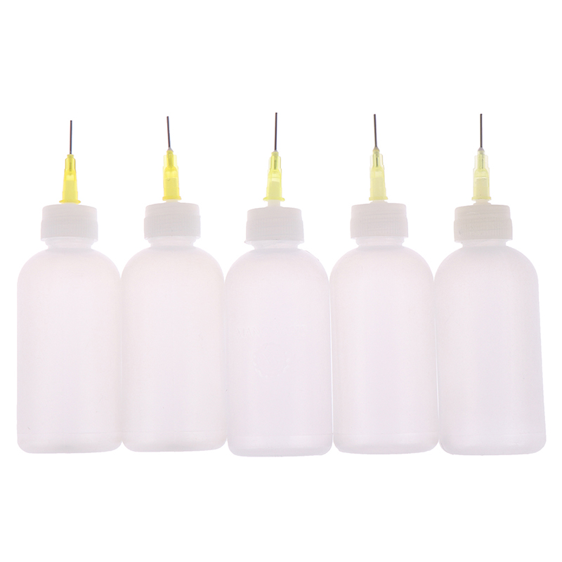 Diy Electronics Recycling - 50ml Nadel-Spenderflasche für Lötzinn, Präzise Flüssigkleber-Anwendung,