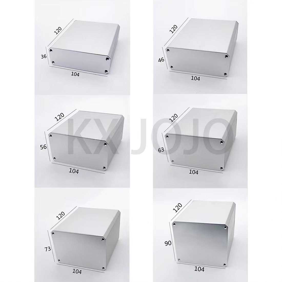 Diy Projects With Electronics - Aluminium Gehäuse 104*36/46/56/63/73/90*120mm Box PCB Instrument