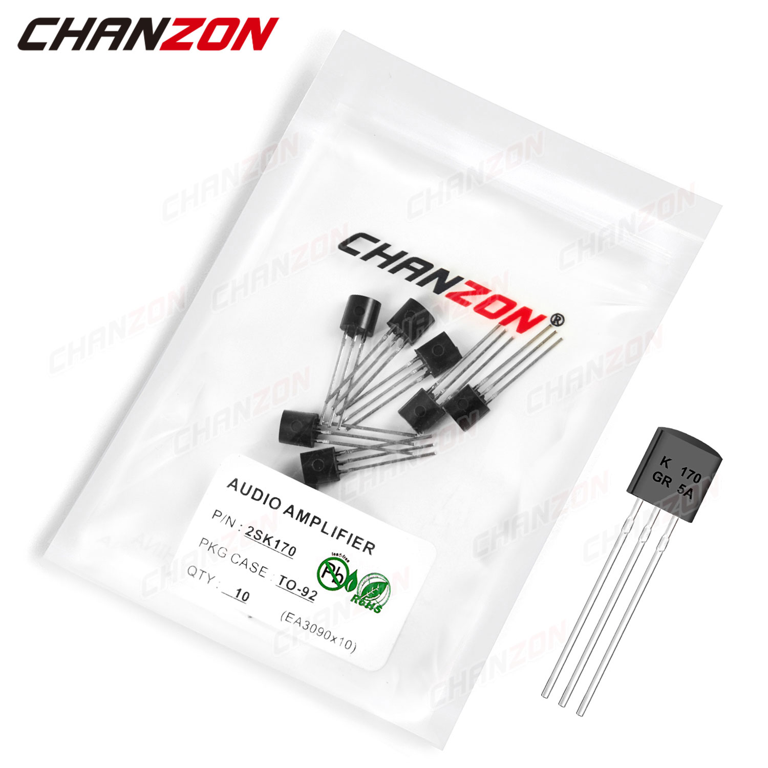 Diy Electronics For Sale - 10Pcs 2SK170 ZU-92 AUDIO VERSTÄRKER Transistor