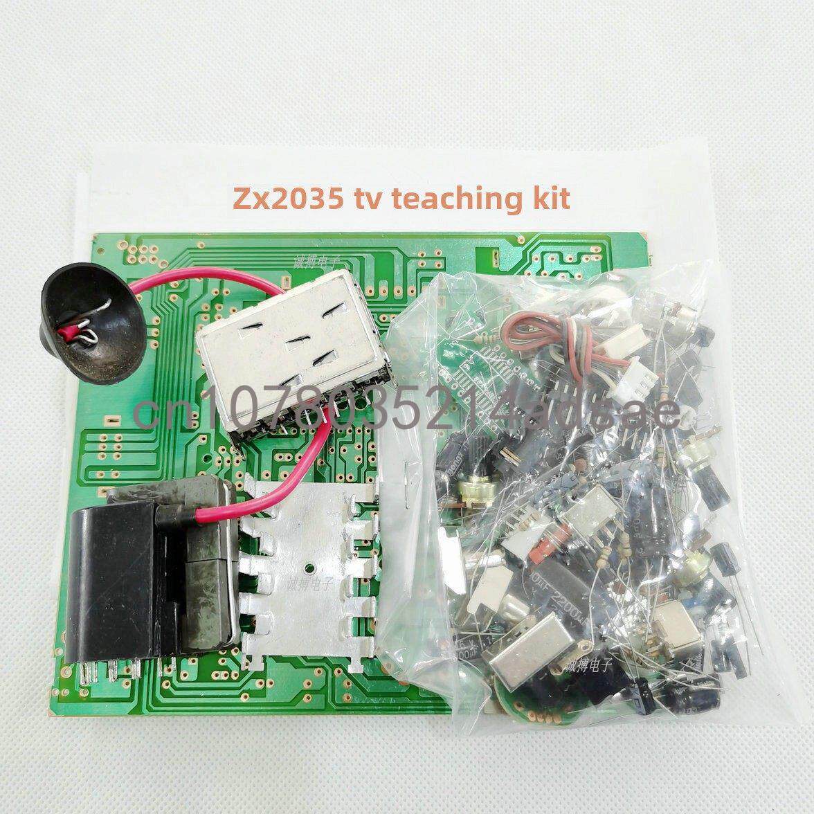 Diy Projects With Electronics - 5,5 Zoll Schwarz-Weiß-TV-Mainboard-Kit / Teile, Elektronisches