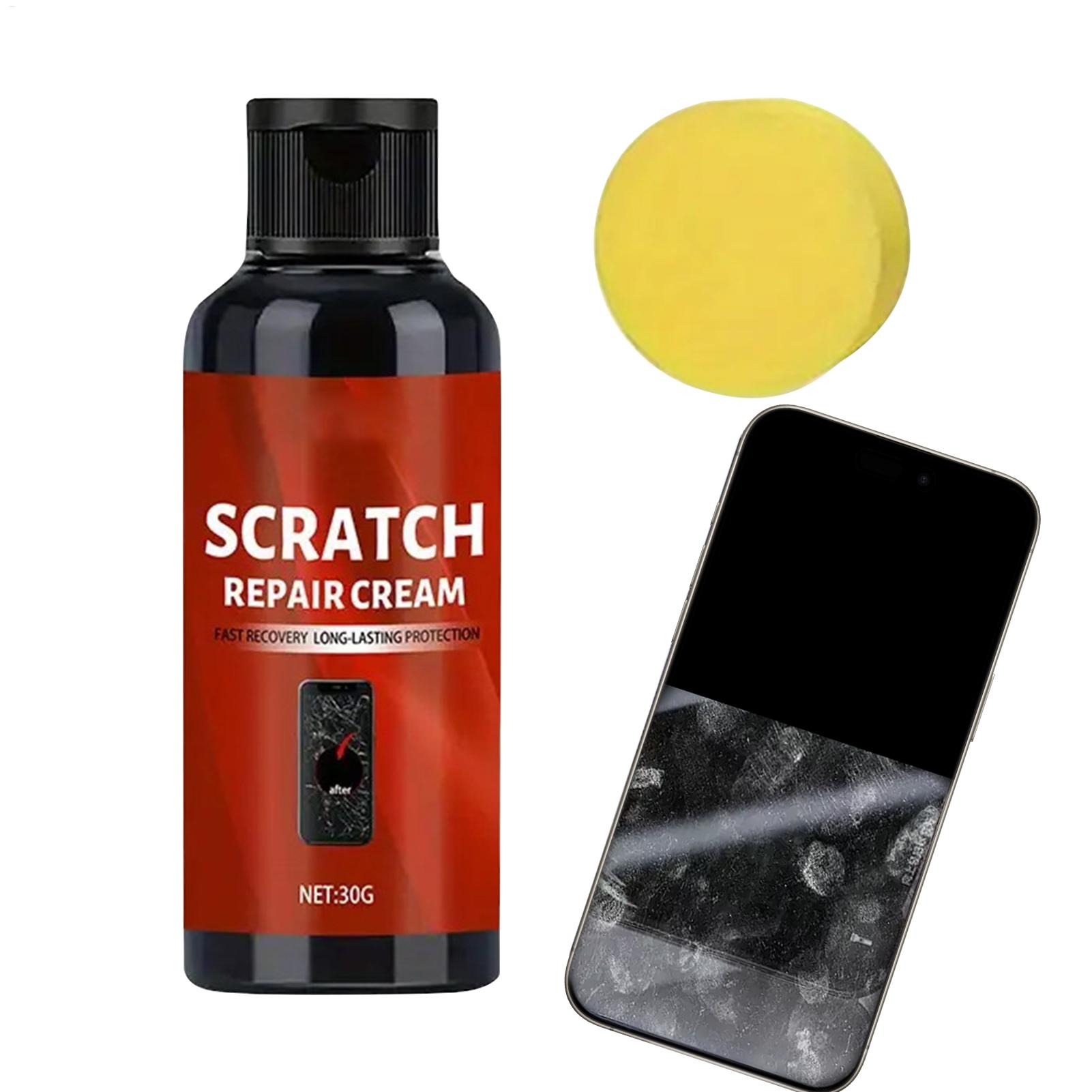 Diy Electronics Toys - 30 g Glas-Kratzer-Entferner-Creme, schnelles Fixier-Polier-Set für