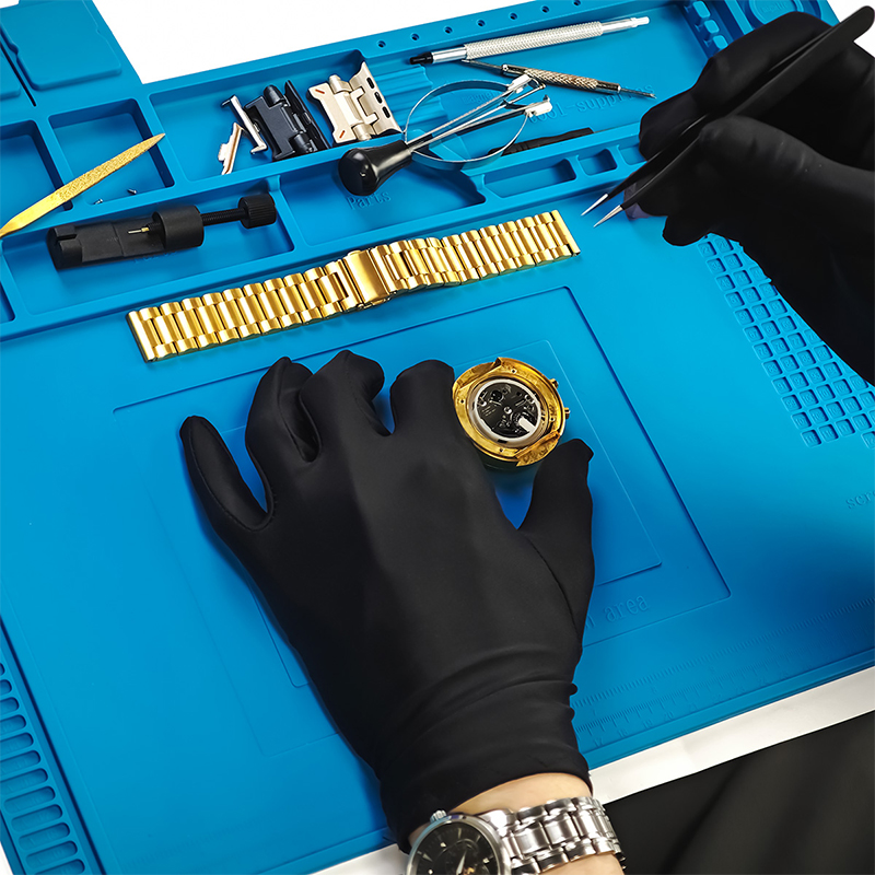 Diy Electronics Workbench - Digitale Gerätereparatur Silikon-Arbeitsunterlage zum Entfernen, Wärmeisoliermatte