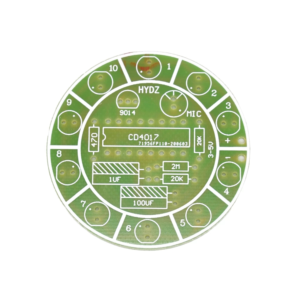 CD4017 bunte Sprachsteuerung r – Diy Electronics Lab Bewertung und Preis