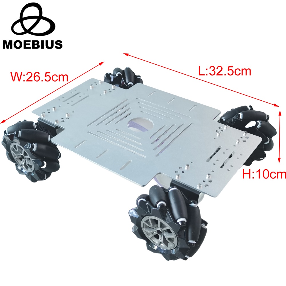 25 kg Last 4WD Mecanum Wheel R – Diy Robot Electronics Kit Bewertung und Preis