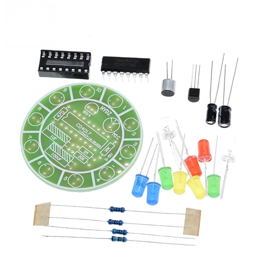 CD4017 Bunte Sprachsteuerung,  – Diy Electronics Lab Bewertung und Preis
