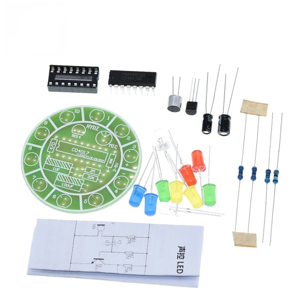 CD4017 Bunte Sprachsteuerung,  – Diy Electronics Lab Bewertung und Preis