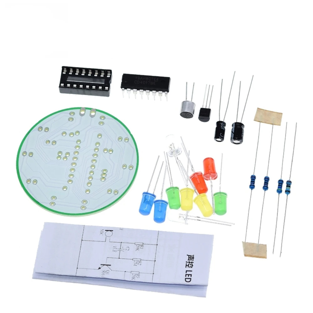 CD4017 Bunte Sprachsteuerung,  – Diy Electronics Lab Bewertung und Preis