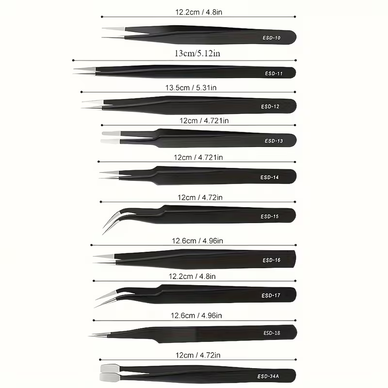 10-teiliges ESD-Antistatik-Pin – Diy Electronics Art Bewertung und Preis