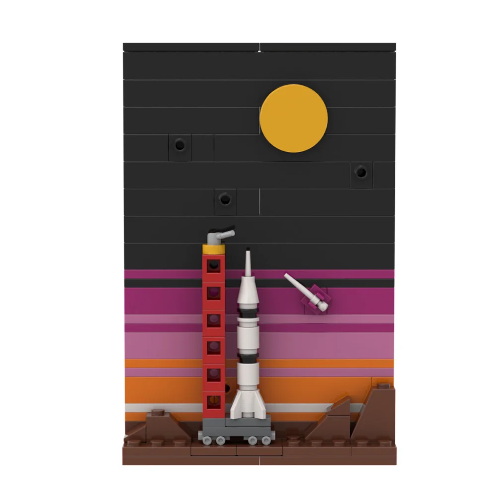 MOC Space Story Postkarte Mode – Diy Electronics Art Bewertung und Preis