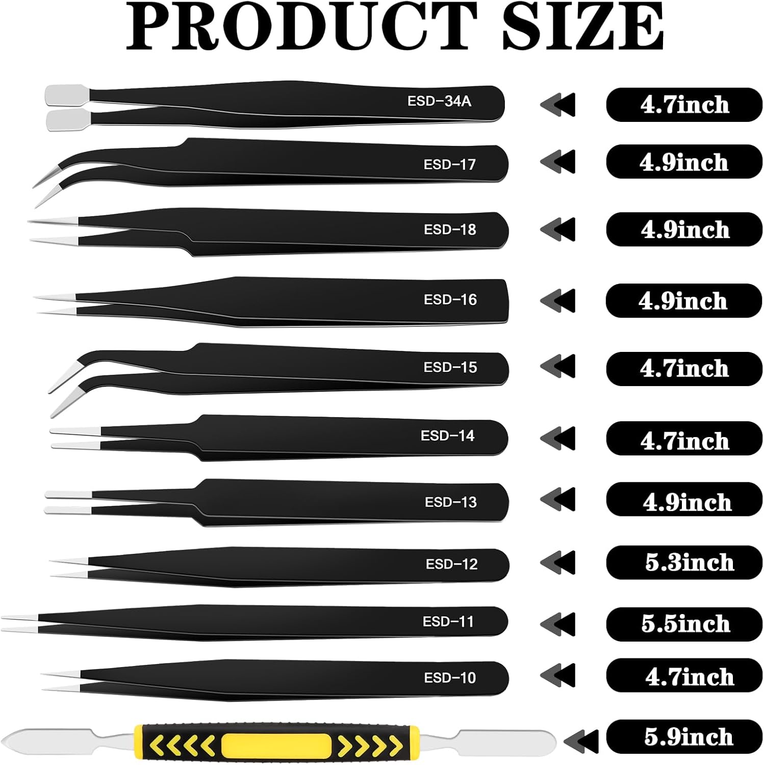 Präzisions-ESD-Antistatik-Pinz – Diy Electronics Art Bewertung und Preis