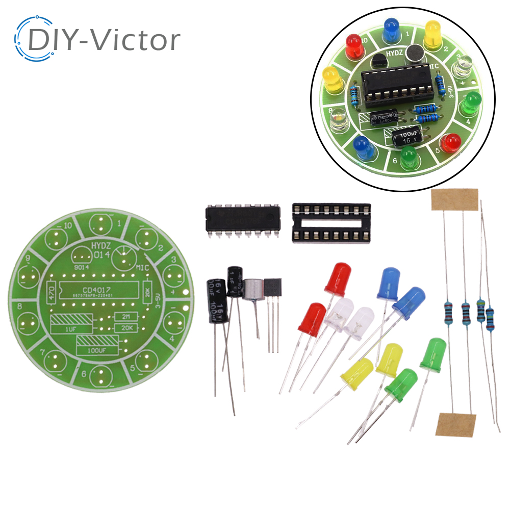 Cd4017 bunte Sprach steuerung  – Diy Electronics Lab Bewertung und Preis
