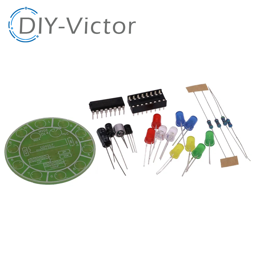 Cd4017 bunte Sprach steuerung  – Diy Electronics Lab Bewertung und Preis