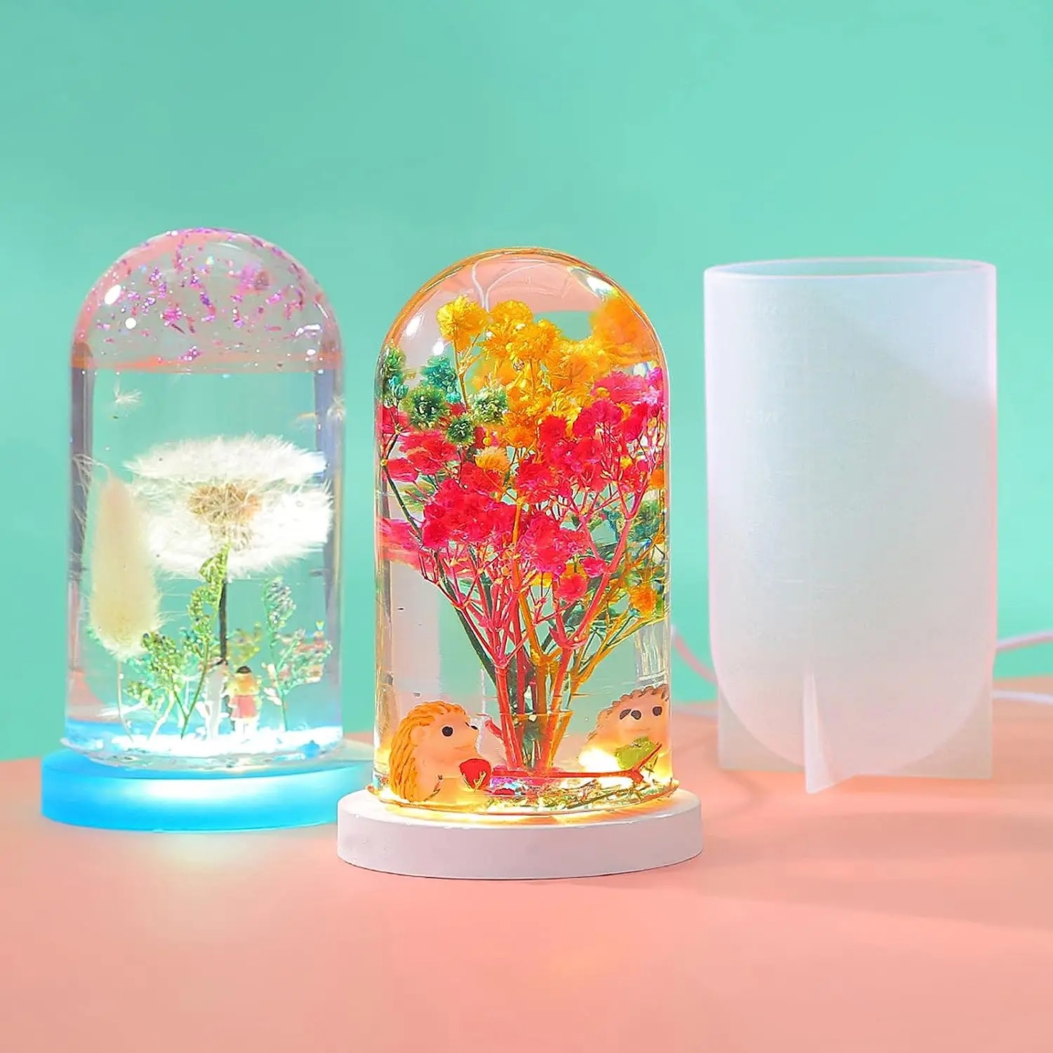 DIY Kristall Epoxidharz Form L – Diy Lamp Electronics Bewertung und Preis
