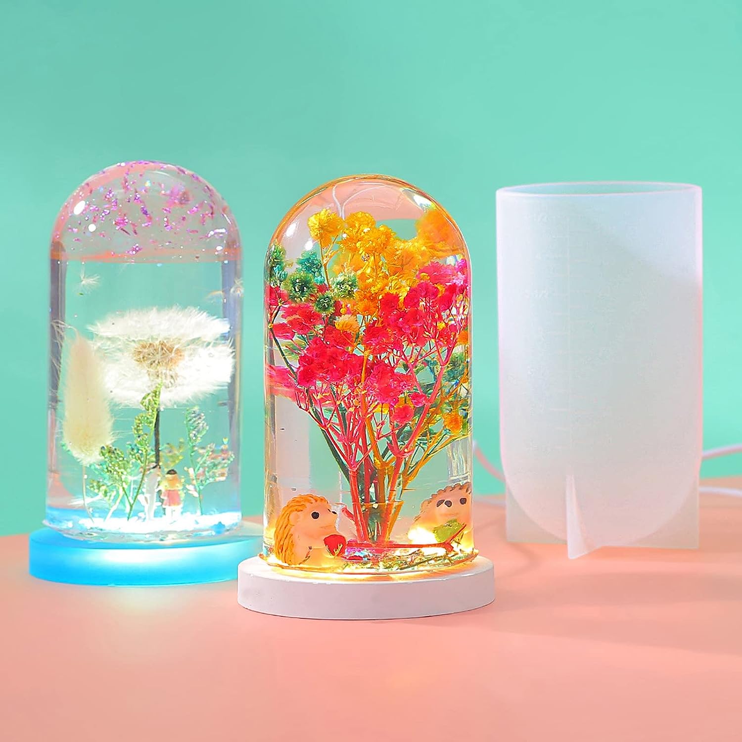 DIY Kristall Epoxidharz Form L – Diy Lamp Electronics Bewertung und Preis
