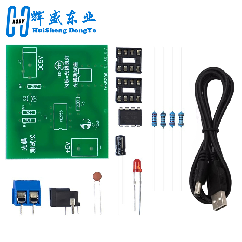 Optokoppler-Tester-Kit 555, An – Diy Electronics Workbench Bewertung und Preis