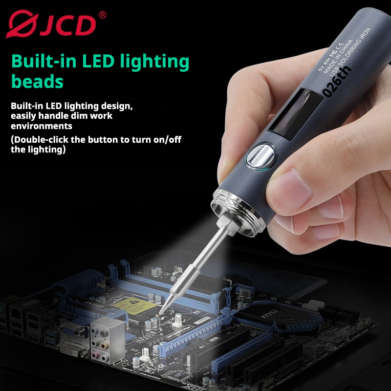 USB Typ-C Lötkolben, 5-Stufen  – Diy Electronics Lab Bewertung und Preis