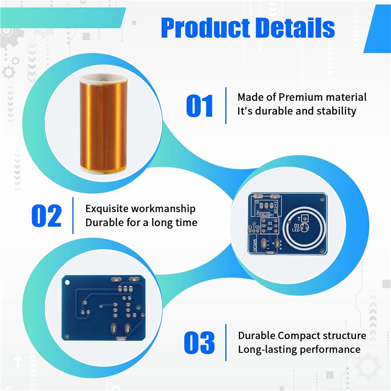 ABJG-BD243 Mini Tesla-Spulen-K – Diy Electronic Modules Bewertung und Preis