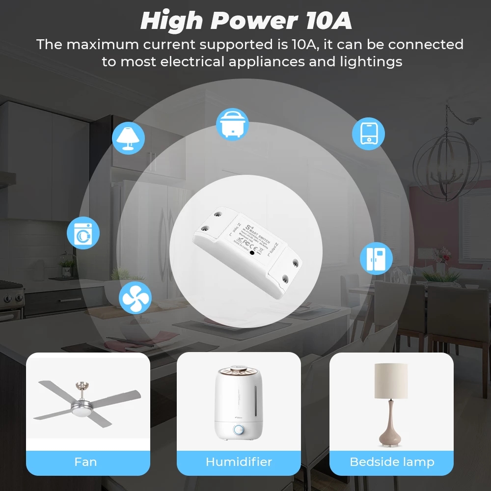 WLAN-Schalter DIY MINI Smart H – Diy Electronic Modules Bewertung und Preis