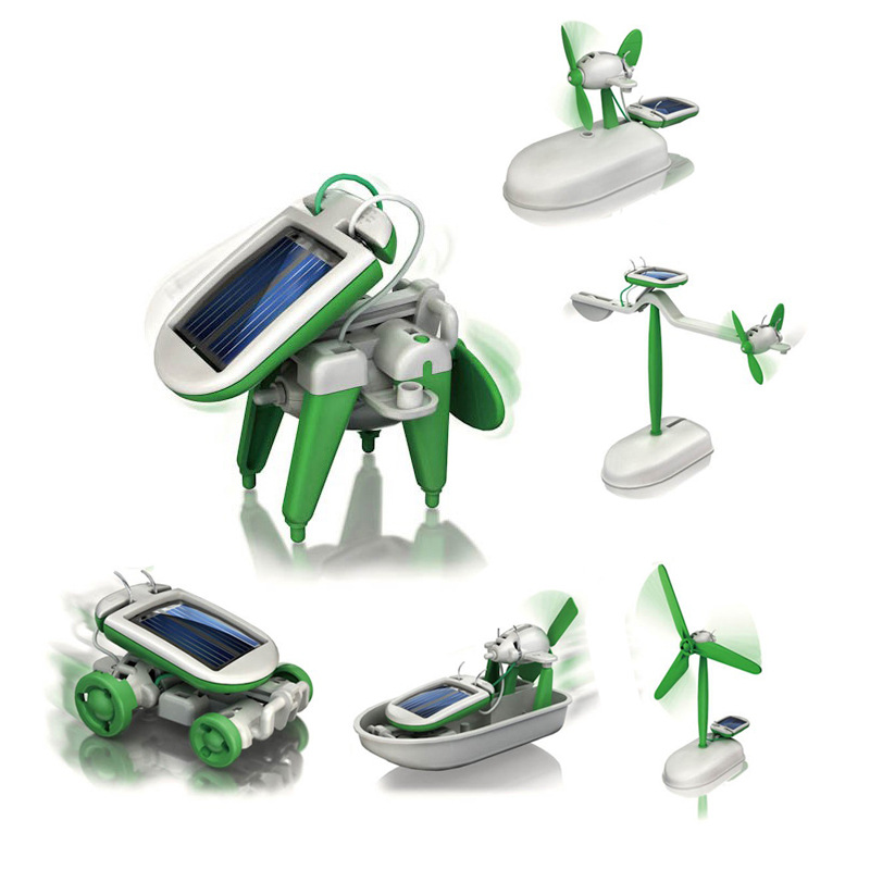 6-in-1 Solarbetriebenes Robote – Diy Robot Electronics Kit Bewertung und Preis